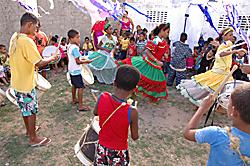 Maracatu Nação de Oxalá animou o evento