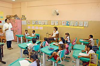 Ação aconteceu na Escola Municipal dos Coelhos